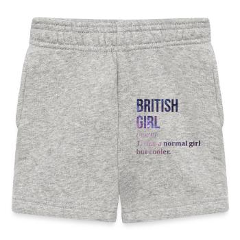 Great Britain - Baby Shorts - heather grey - Front