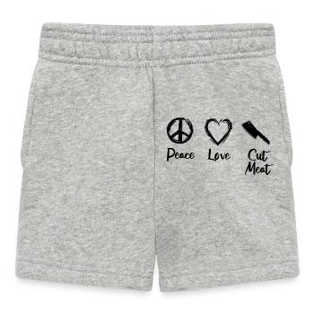 Fleischer Motivation - Baby Shorts - Grau meliert - Vorne