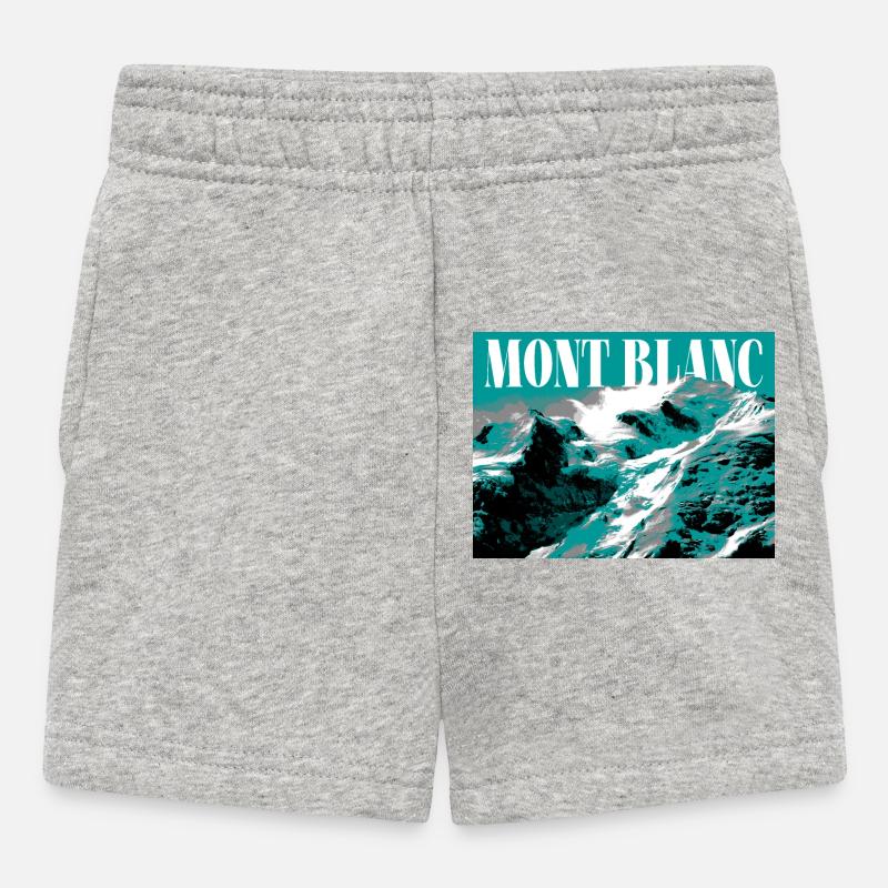 Mont Blanc - Short Bébé - gris chiné
