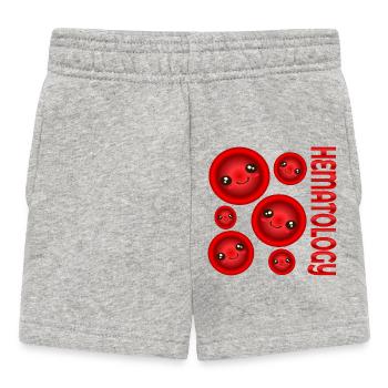 BLOOD HEMATOLOGY - Baby Shorts - heather grey - Front