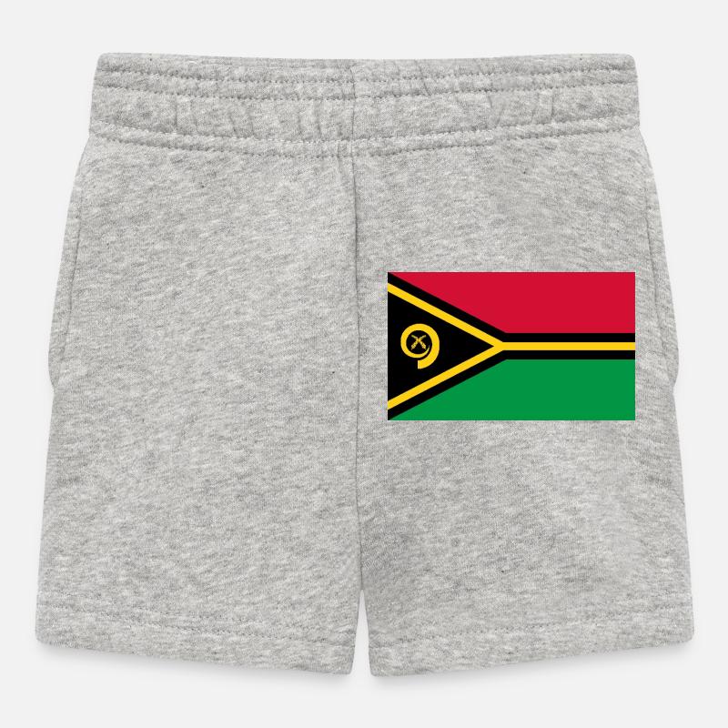 Vanuat - Short Bébé - gris chiné