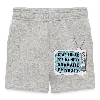 Stay Tuned - Baby Shorts - heather grey - Front
