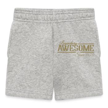 Legendary since 1975 Vintage - Baby Shorts - heather grey - Front