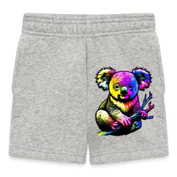 Koala - Baby Shorts - Grau meliert - Vorne