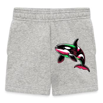 Orque - Short Bébé - gris chiné - Devant