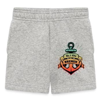 Nordstyle3 Brême - Short Bébé - gris chiné - Devant