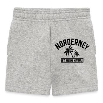 Norderney is my Hawaii - Baby Shorts - heather grey - Front