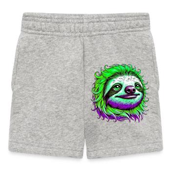 Paresse - Short Bébé - gris chiné - Devant