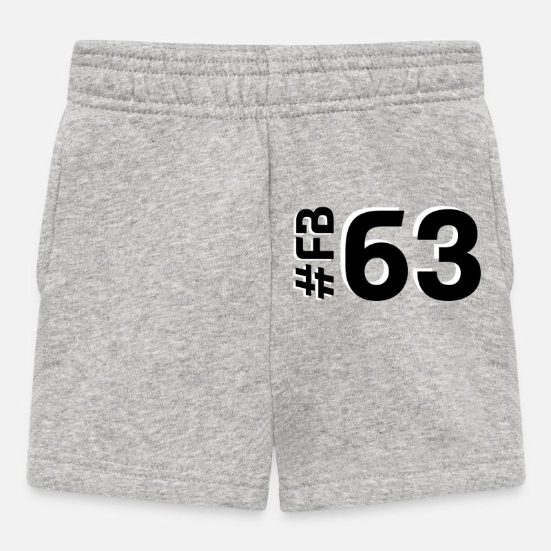 FB63 2025 - Baby Shorts - Grau meliert