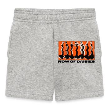 Vintage Vogue – Verzerrte Eleganz - Baby Shorts - Grau meliert - Vorne