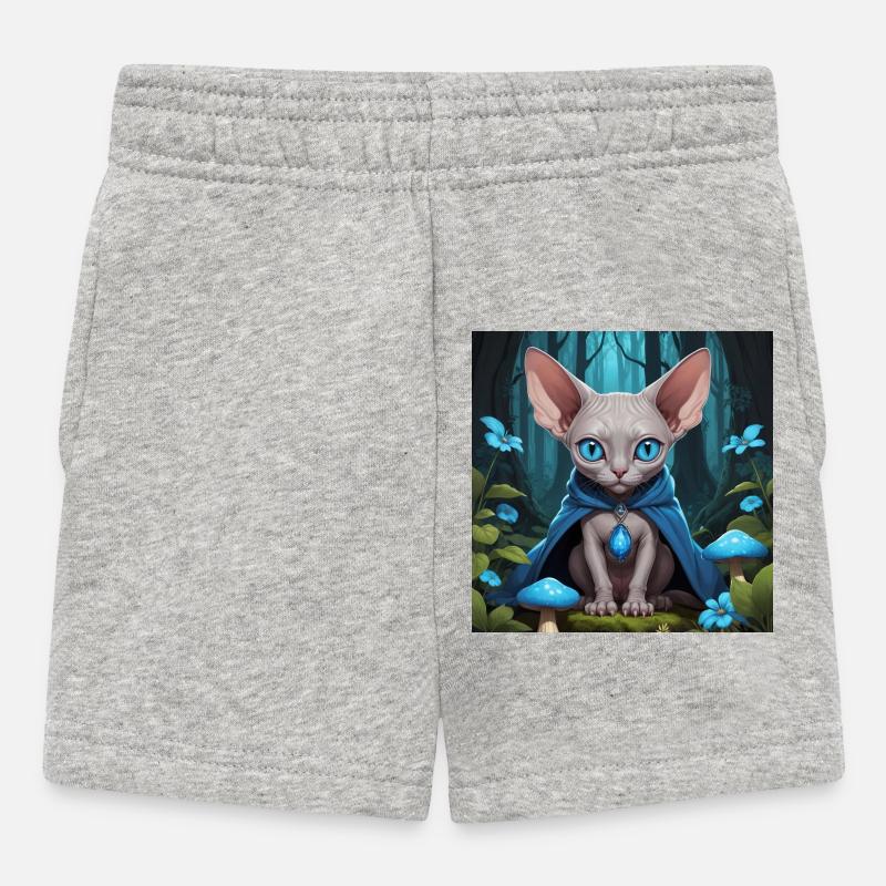 Gobelin Sphynx - Short Bébé - gris chiné
