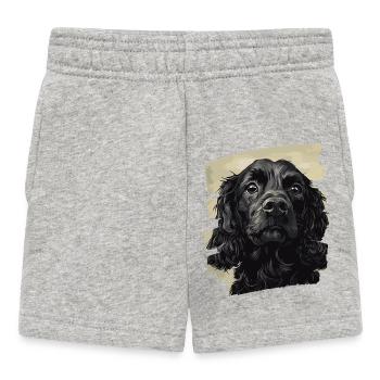Cocker Spaniel - Short Bébé - gris chiné - Devant
