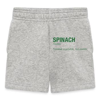 SPINACH - Baby Shorts - Grau meliert - Vorne