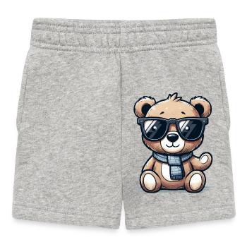 Lunettes de soleil Teddy Bear - Short Bébé - gris chiné - Devant