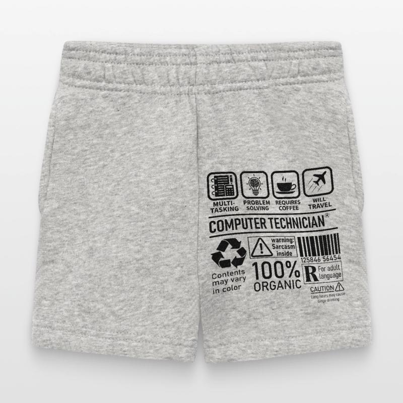 Computer Technician multi tasking problem solving Baby Shorts