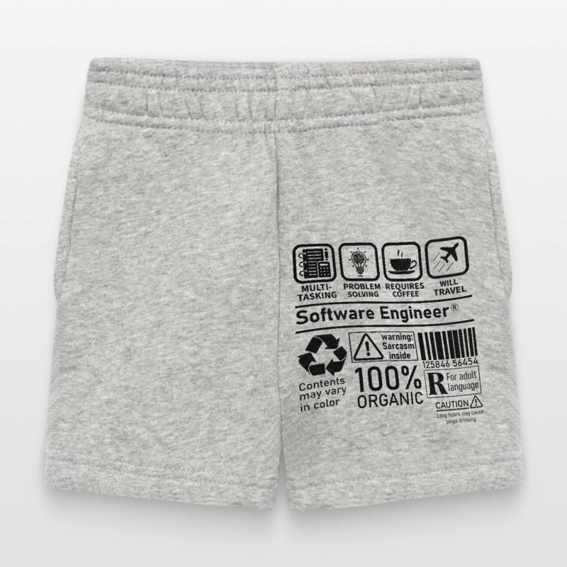 software engineer multi tasking problem solving Baby Shorts