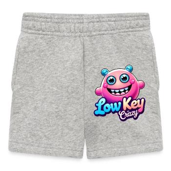 Fou discret - Short Bébé - gris chiné - Devant