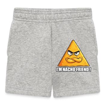 Nacho Mood Activated - Baby Shorts - heather grey - Front