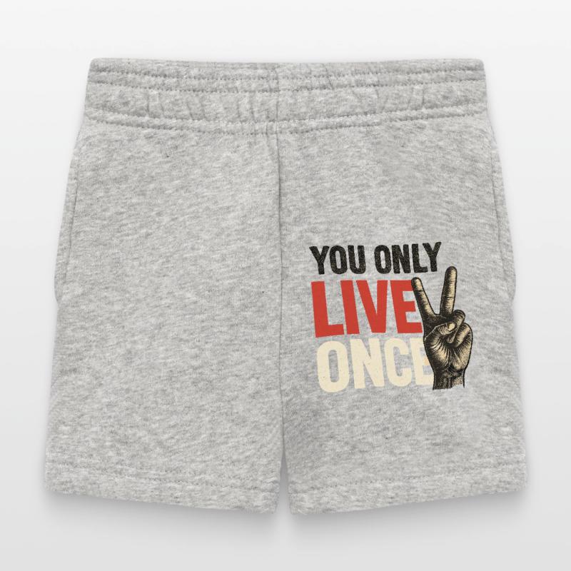 Du Lebst Nur Einmal Vintage Baby Shorts