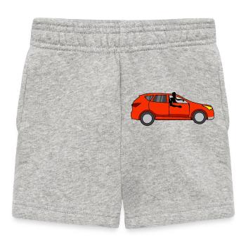 En voiture Simone - Short Bébé - gris chiné - Devant