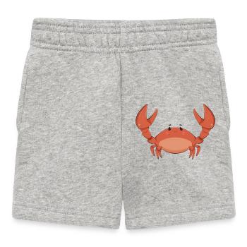 Krebs - Baby Shorts - Grau meliert - Vorne