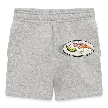 Sushi - Baby Shorts - Grau meliert - Vorne