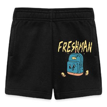 Freshman Cartoon Backpack Character Fun - Baby Shorts - Schwarz - Vorne