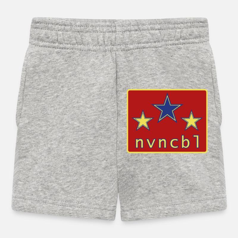 invincible 03 - Baby Shorts - Grau meliert