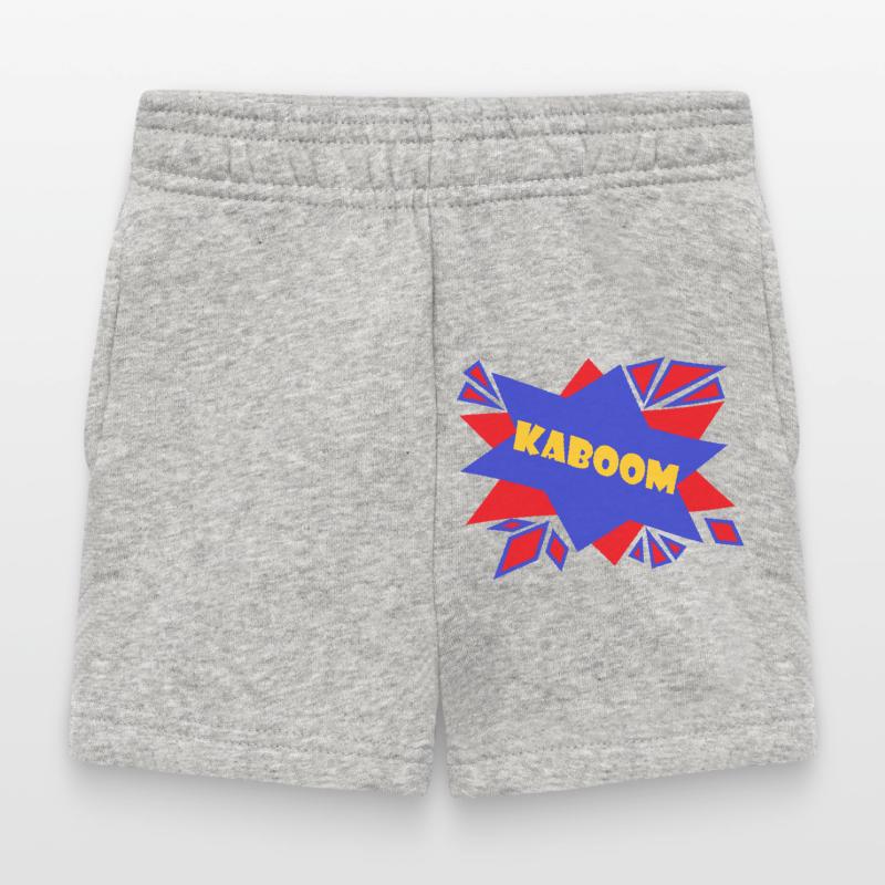 Comic Kaboom Baby Shorts