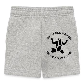 Skydiver - Baby Shorts - heather grey - Front