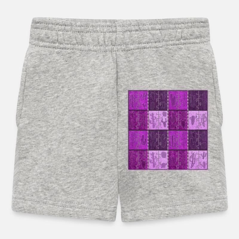 Cactus V11 fuc - Short Bébé - gris chiné