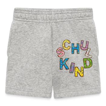 Inscription des écoliers - Short Bébé - gris chiné - Devant