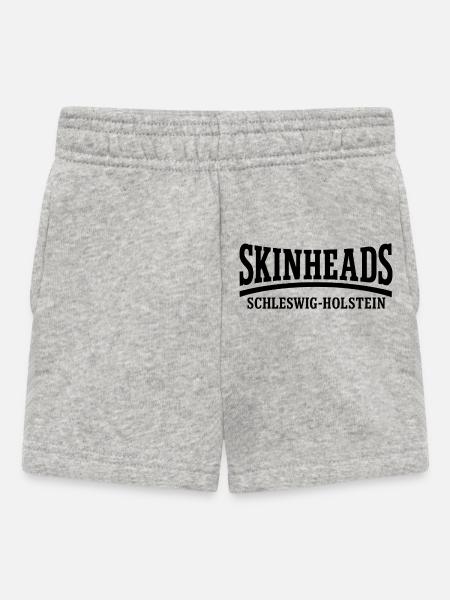Skinheads - Schleswig-Holstein - Baby Shorts - Grau meliert
