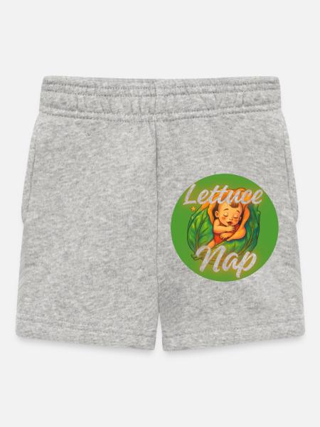 Laitue de printemps coloré Dream Design - Short Bébé - gris chiné