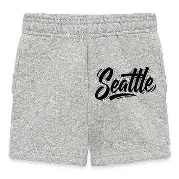 Seattle - Short Bébé - gris chiné - Devant