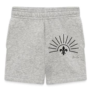 Ligne Ilea - Short Bébé - gris chiné - Devant