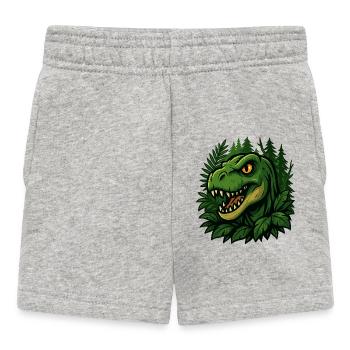 T-Rex - Short Bébé - gris chiné - Devant