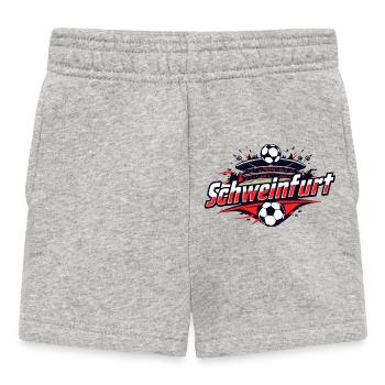 Schweinfurt Football Fan Merchandise Football Fan - Baby Shorts - heather grey - Front