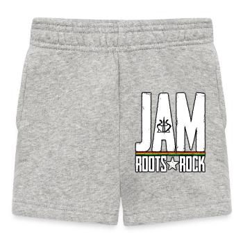 Jamaica Roots Rock Design - Short Bébé - gris chiné - Devant
