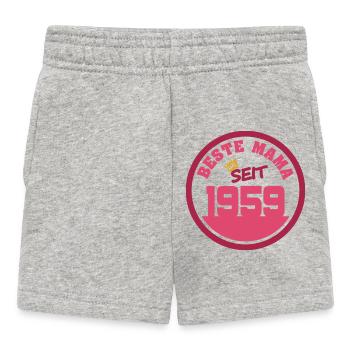 Mom 1959 - Baby Shorts - heather grey - Front