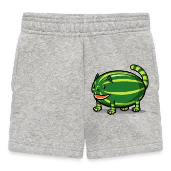 Catermelon - Baby Shorts - Grau meliert - Vorne