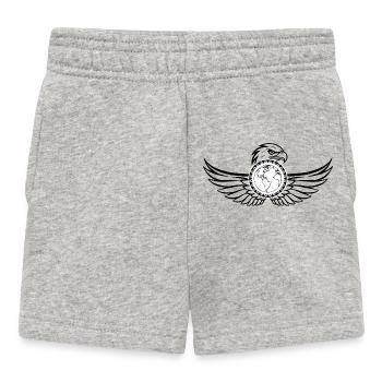 The Weld protected by an eagle - Baby Shorts - heather grey - Front