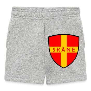 Skåne - Short Bébé - gris chiné - Devant