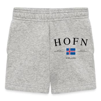 Höfn Island – Holiday Souvenir &amp; Gift - Baby Shorts - heather grey - Front