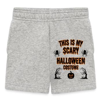 Scary Halloween Costume - Baby Shorts - heather grey - Front