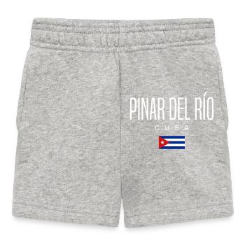 Pinar del Río Cuba Cubans - Baby Shorts - heather grey - Front