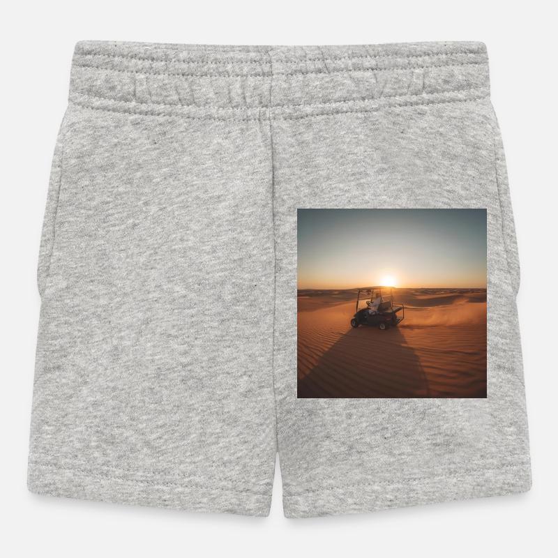 Desert Sun Ride en voiturette de golf - Short Bébé - gris chiné