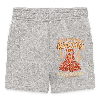 Kaffee Mascara Hustle - Baby Shorts - Grau meliert - Vorne