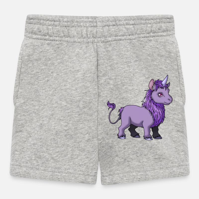 Cornillon - Baby Shorts - Grau meliert