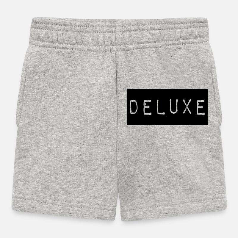 deluxe_2 - Short Bébé - gris chiné